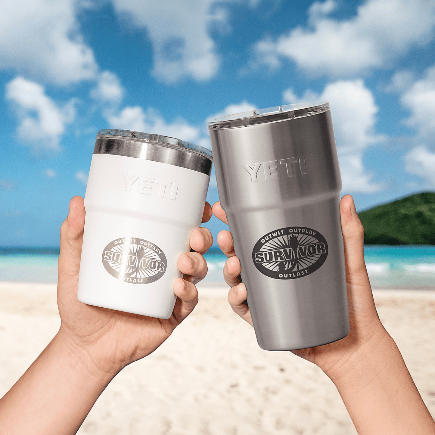 Survivor Yeti® Rambler 20oz Stackable Cup with Lid - Paramount Shop