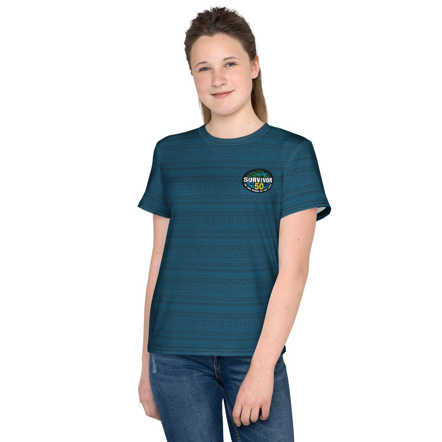 Survivor Youth T-Shirt 50 Seasons Logo - Paramount Shop