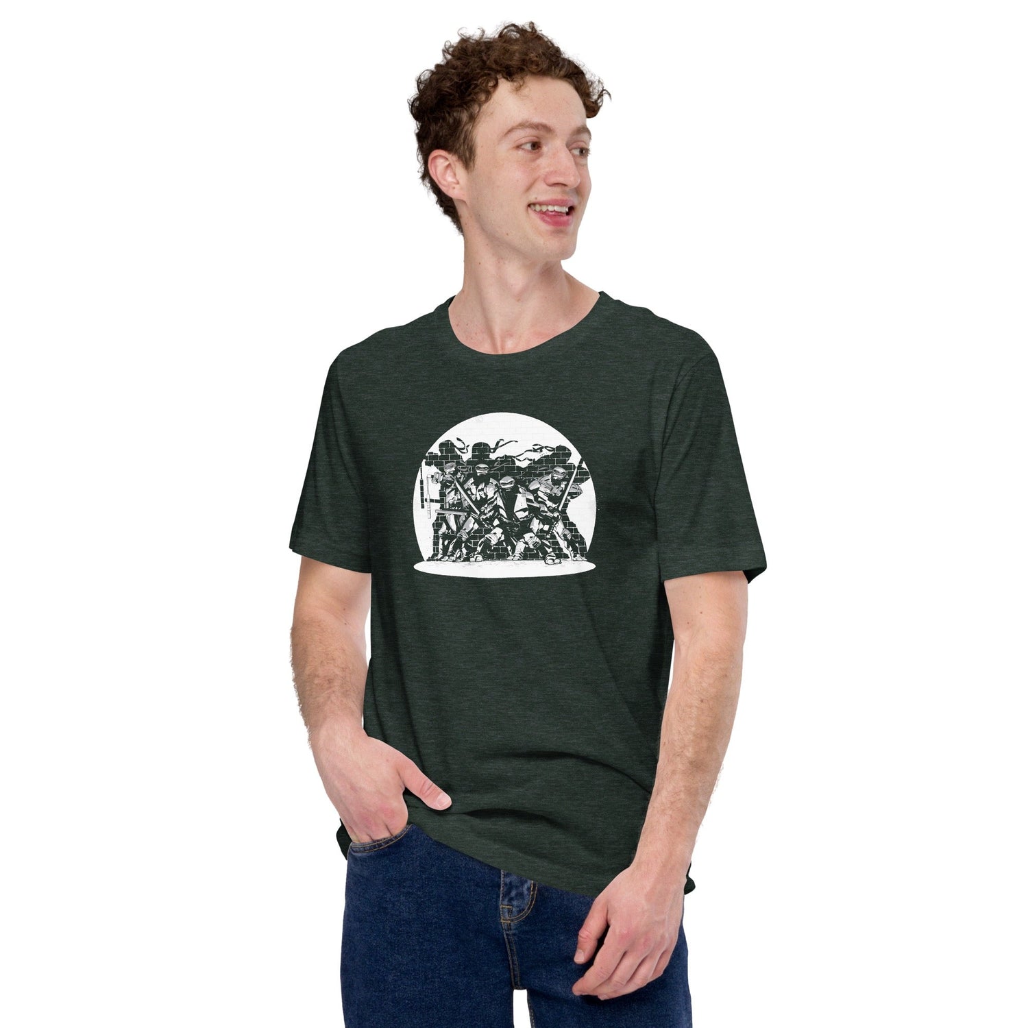 Teenage Mutant Ninja Turtles Comic Art Adult Short Sleeve T - Shirt - Paramount Shop