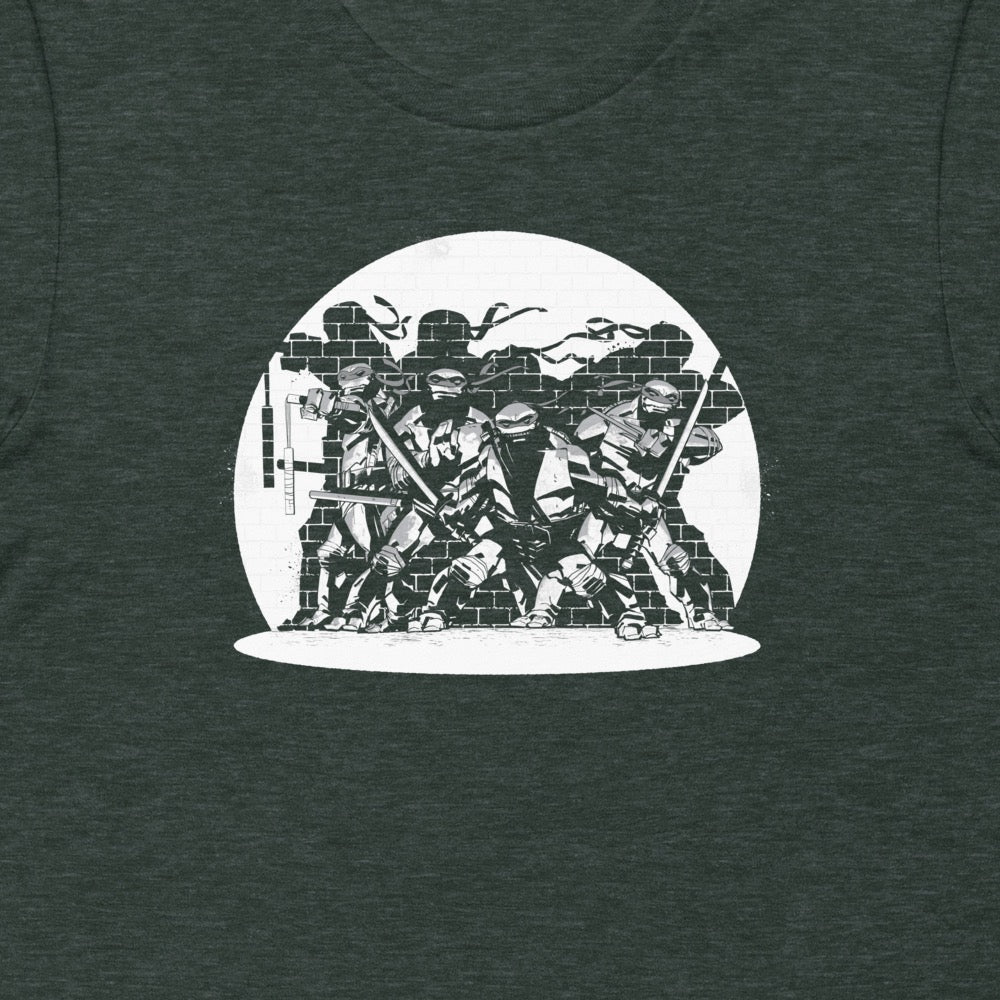 Teenage Mutant Ninja Turtles Comic Art Adult Short Sleeve T - Shirt - Paramount Shop