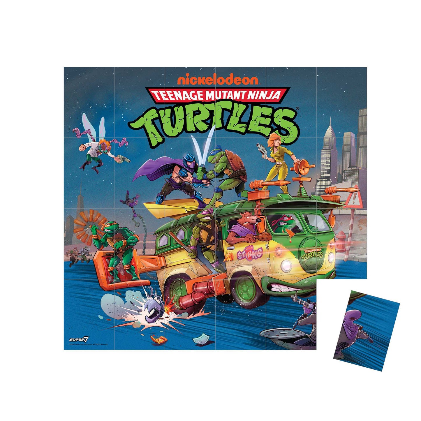 TMNT trading card pack by Super7