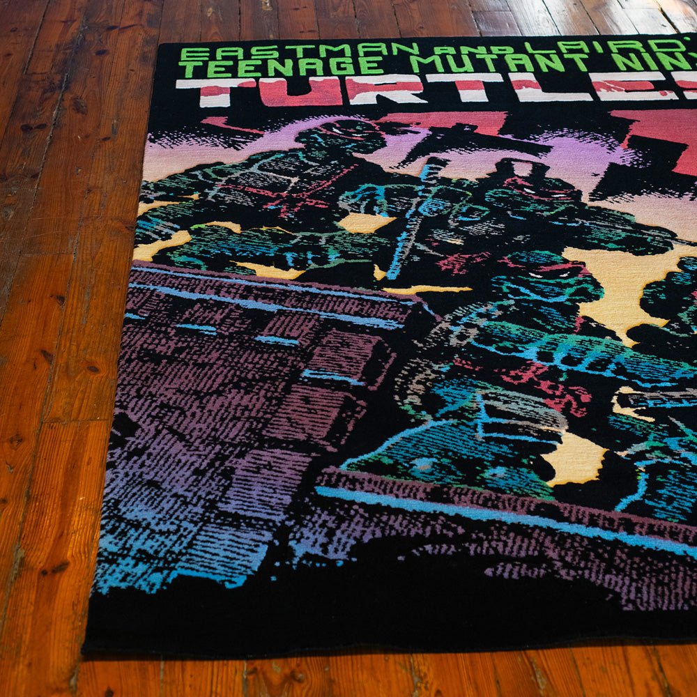 Teenage Mutant Ninja Turtles x Noreen Seabrook Handmade Comic Book Custom Rug - Paramount Shop