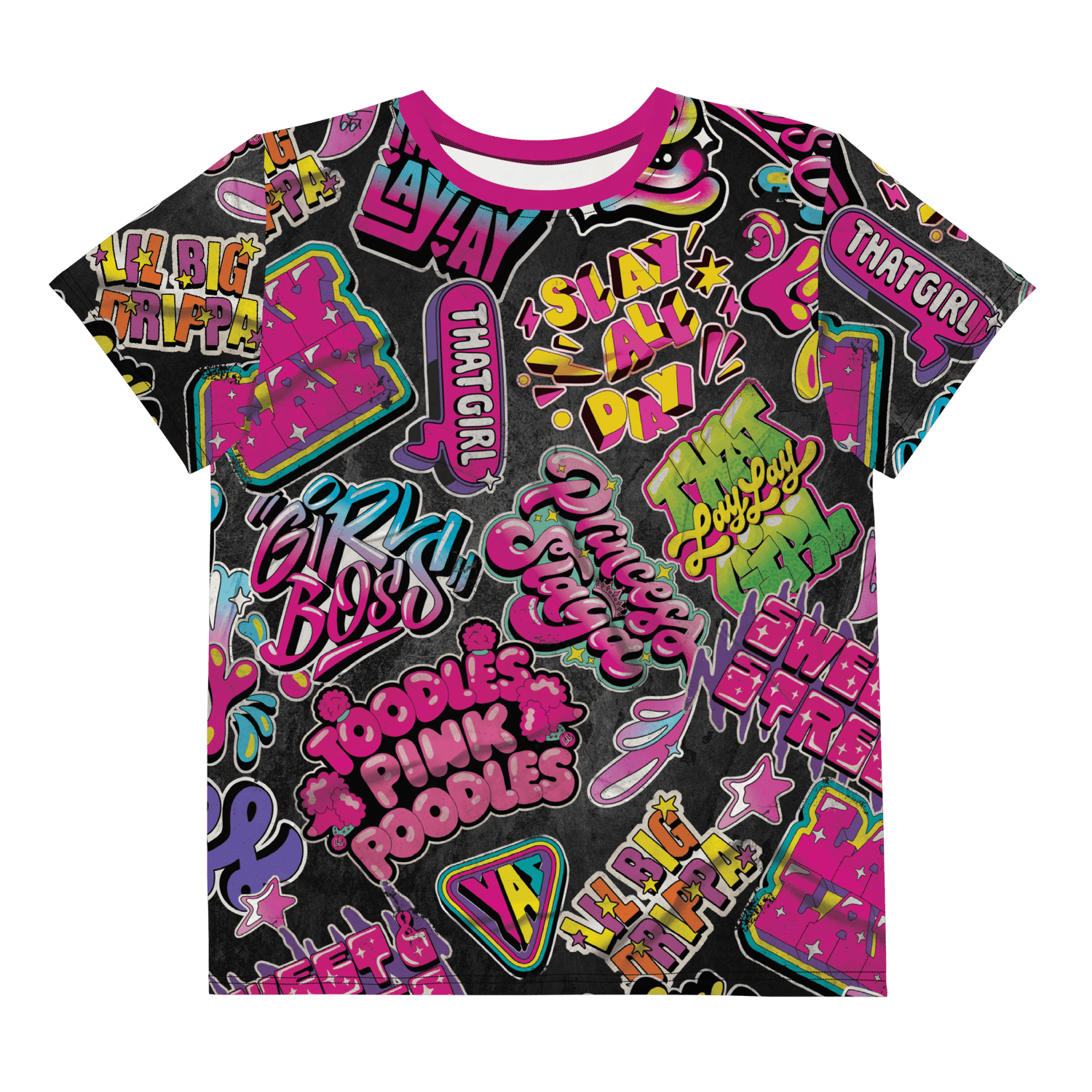 That Girl Lay Lay Princess Slaya Kids Short Sleeve T - Shirt - Paramount Shop