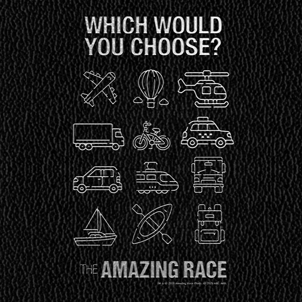 The Amazing Race Choose Your Adventure Journal - Paramount Shop