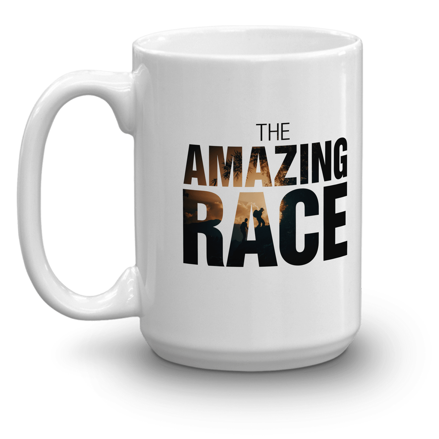 The Amazing Race Color Logo White Mug - Paramount Shop
