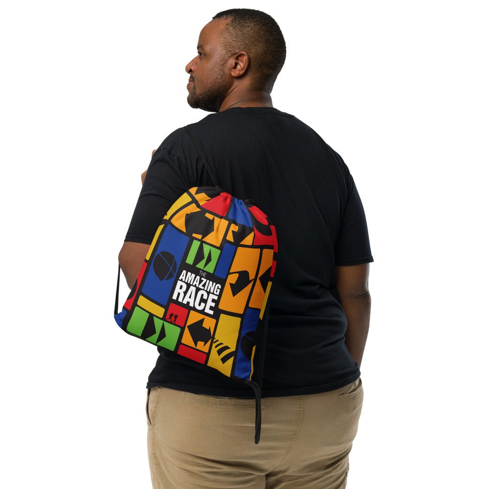 The Amazing Race Icon Drawstring Bag - Paramount Shop