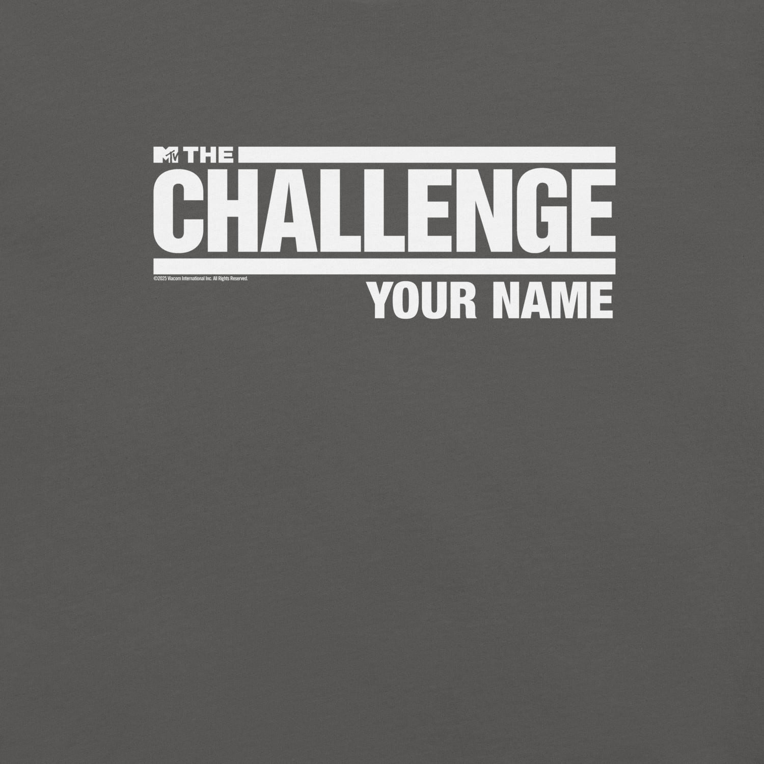 The Challenge Season 41 Personalized Unisex T-Shirt - Paramount Shop