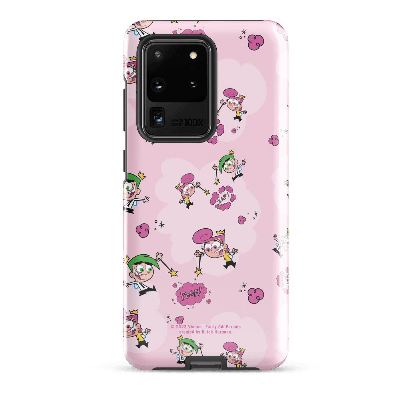 The Fairly OddParents Zap! Pattern Tough Phone Case - Samsung - Paramount Shop