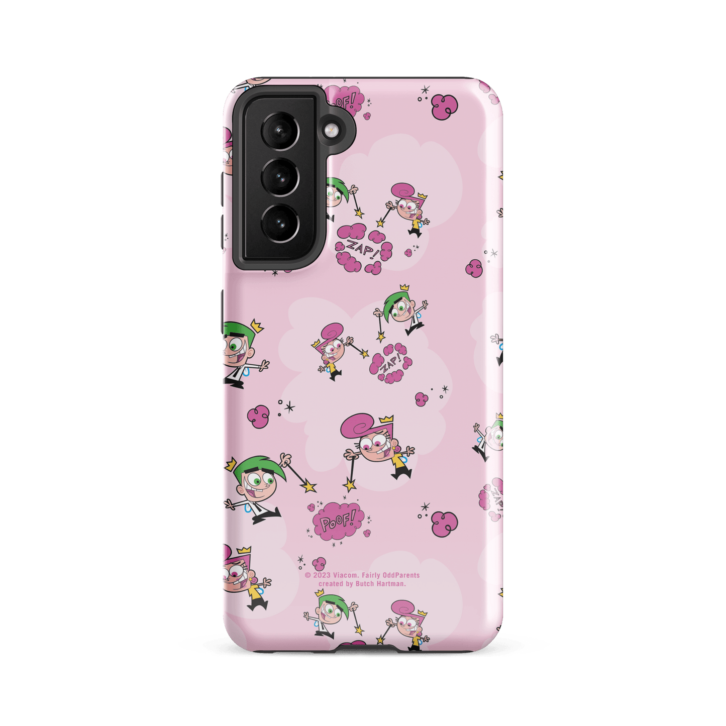 The Fairly OddParents Zap! Pattern Tough Phone Case - Samsung - Paramount Shop