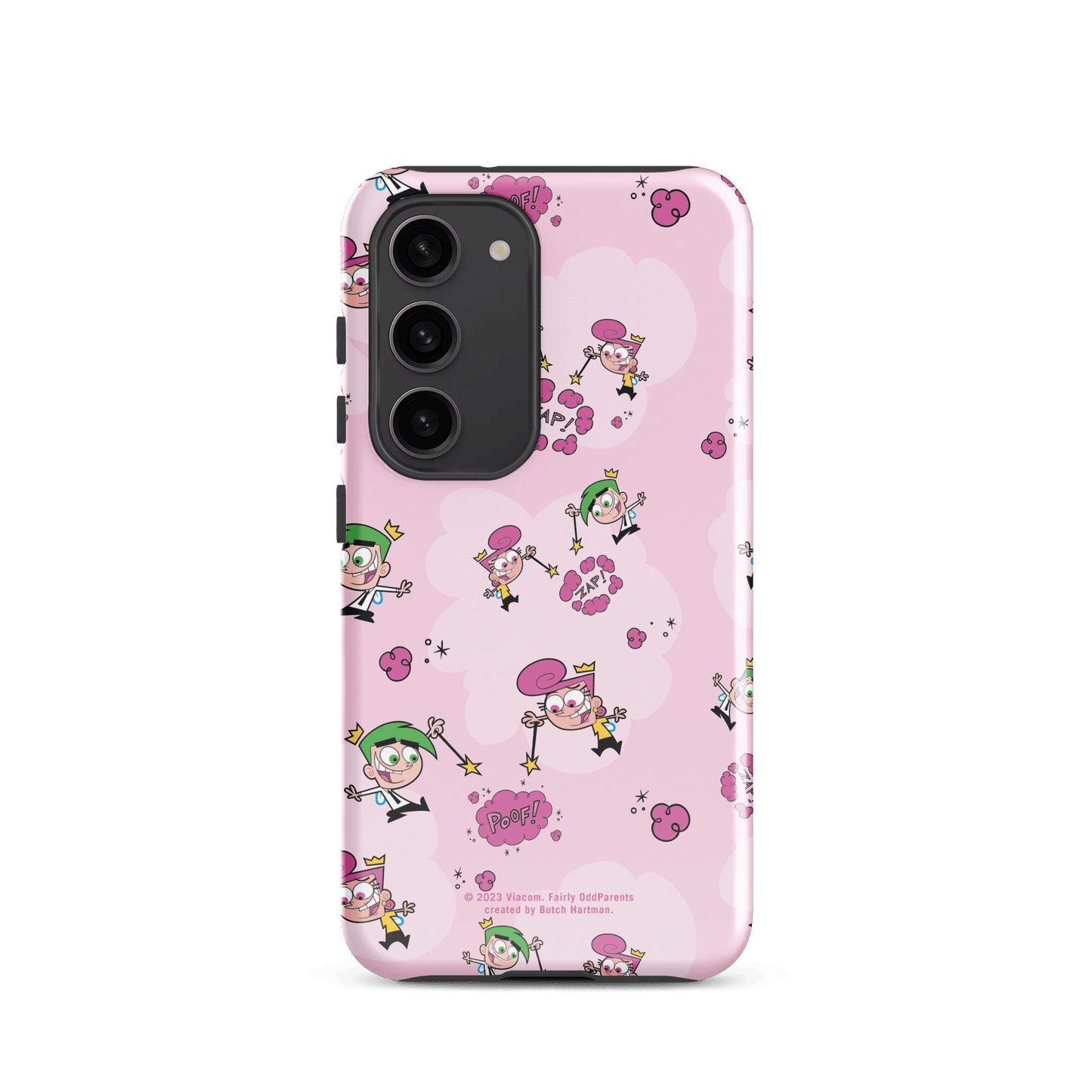 The Fairly OddParents Zap! Pattern Tough Phone Case - Samsung - Paramount Shop