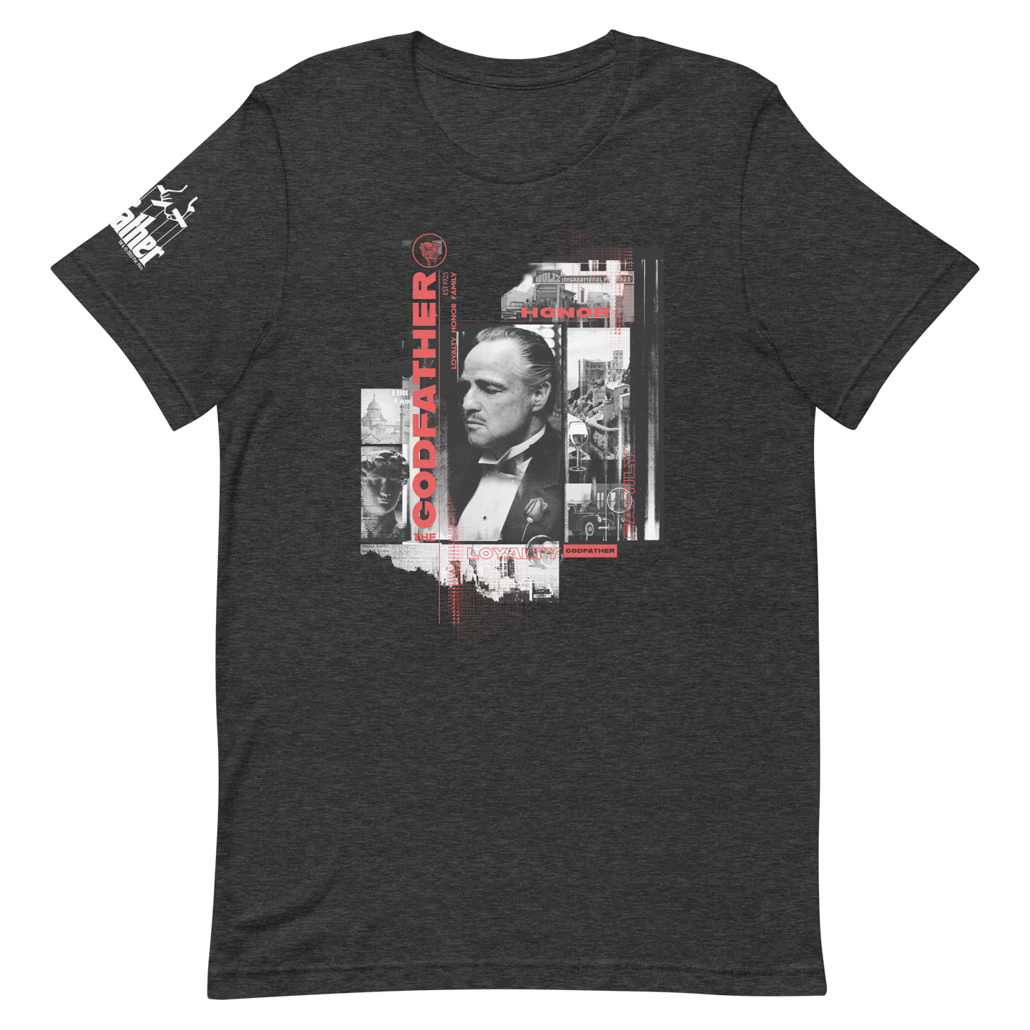 The Godfather "Honor Loyalty Family" Adult Short Sleeve T - Shirt - Paramount Shop
