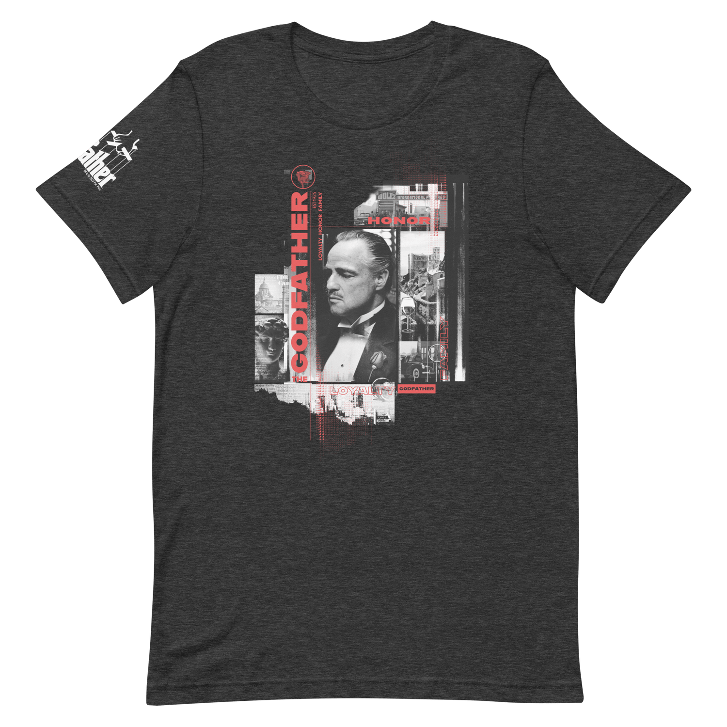 The Godfather "Honor Loyalty Family" Adult Short Sleeve T - Shirt - Paramount Shop