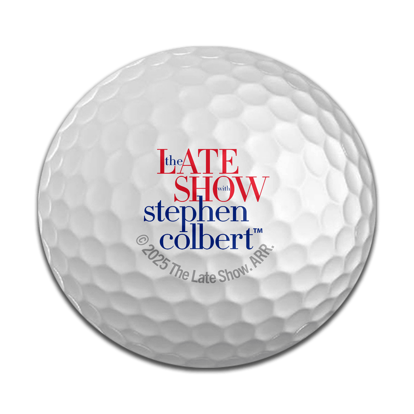The Late Show with Stephen Colbert Collectible Golf Balls - Paramount Shop