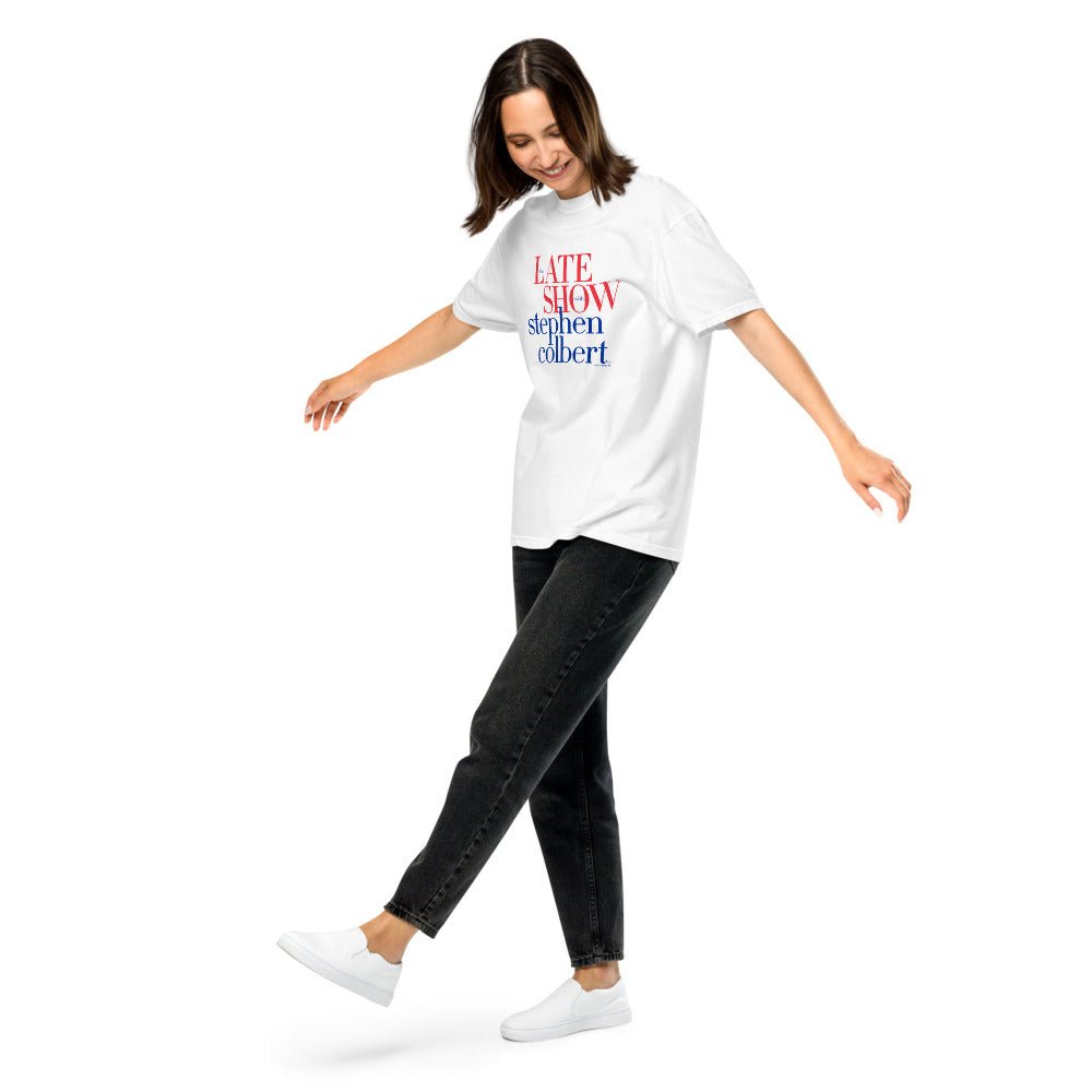 The Late Show with Stephen Colbert Unisex Comfort Colors T-Shirt - Paramount Shop
