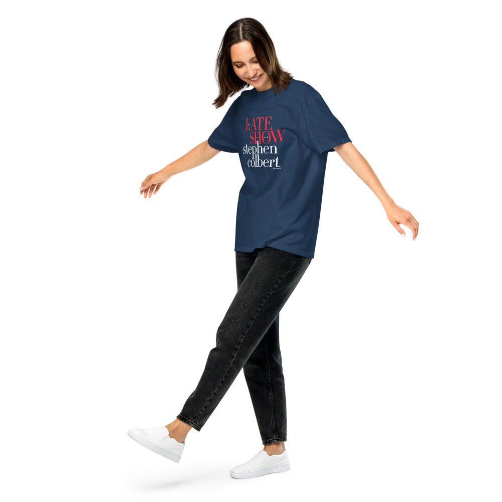 The Late Show with Stephen Colbert Unisex Comfort Colors T-Shirt - Paramount Shop