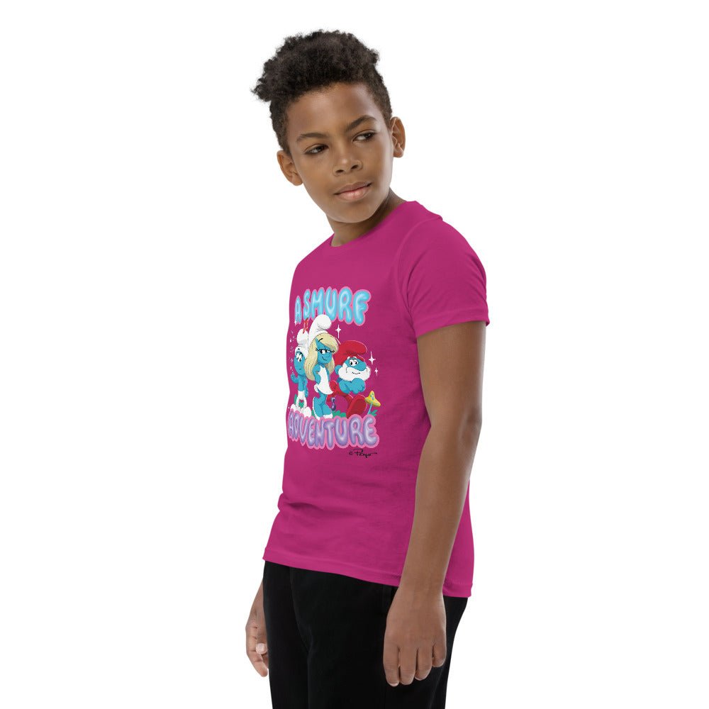 The Smurfs Movie Adventure Kids Premium T-Shirt - Paramount Shop