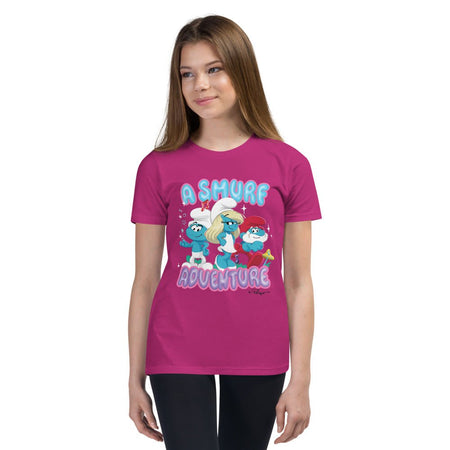 The Smurfs Movie Adventure Kids Premium T-Shirt - Paramount Shop