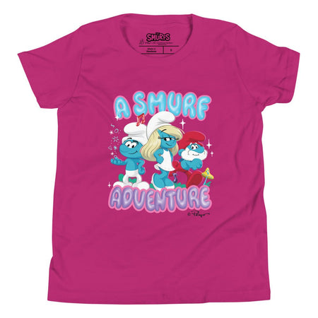 The Smurfs Movie Adventure Kids Premium T-Shirt - Paramount Shop