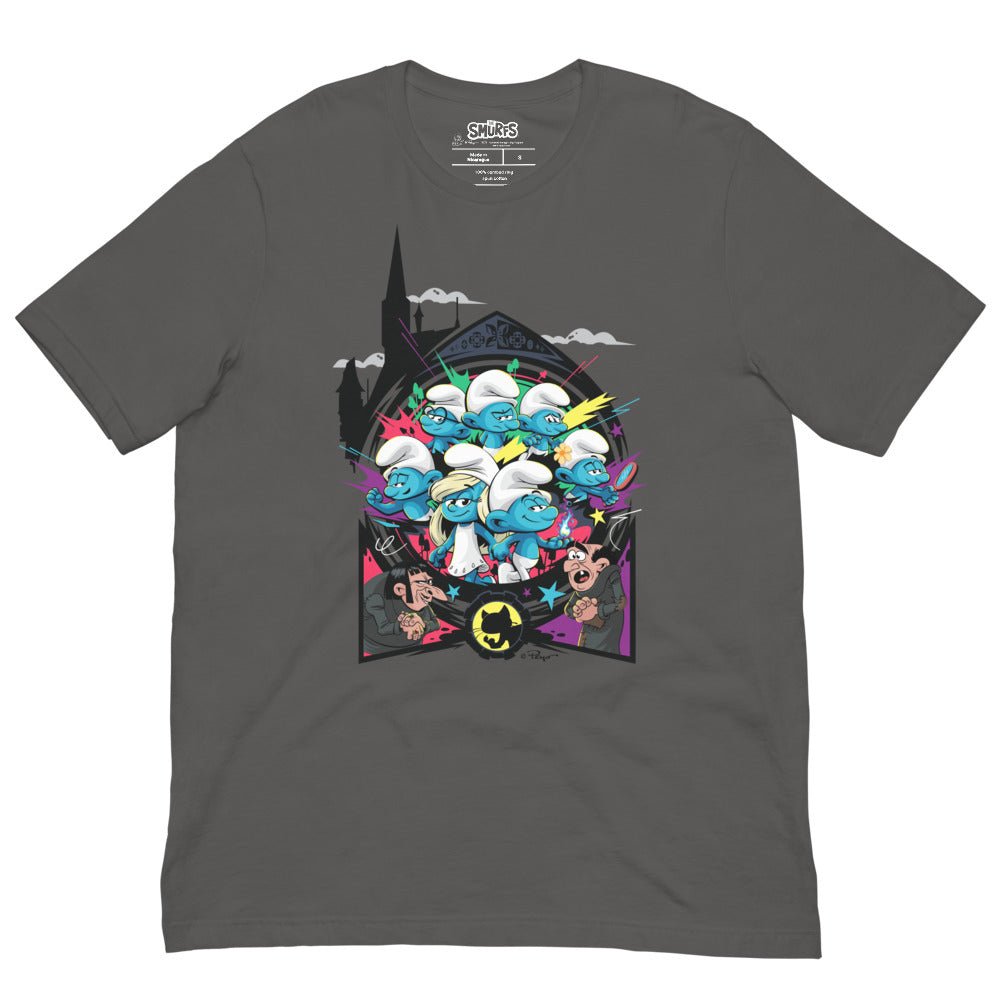 The Smurfs Movie Character Adult Short Sleeve T-Shirt - Paramount Shop
