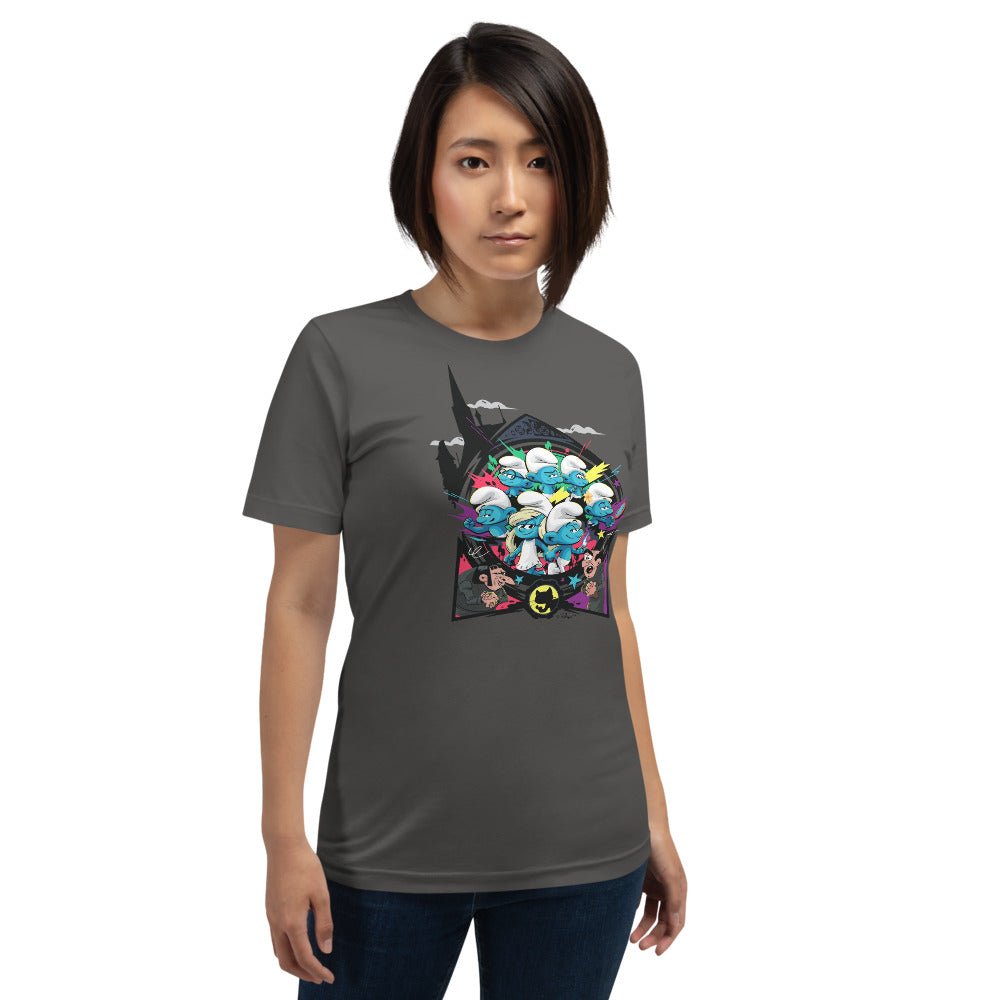The Smurfs Movie Character Adult Short Sleeve T-Shirt - Paramount Shop