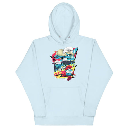The Smurfs Movie Comic Unisex Premium Hoodie - Paramount Shop