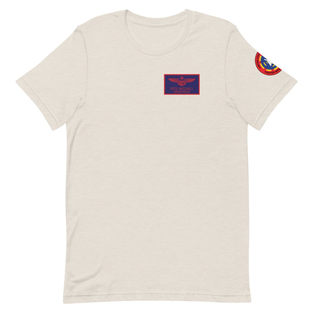 Top Gun Maverick Badge Unisex Premium T - Shirt - Paramount Shop