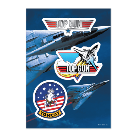 Top Gun Pure Americana Sticker Sheet - Paramount Shop