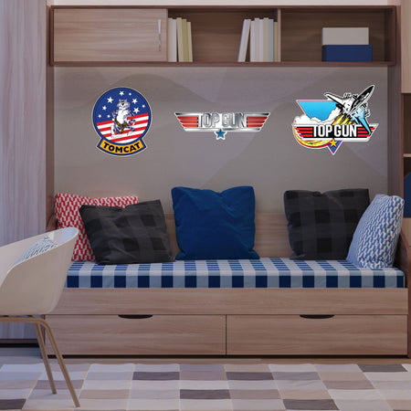 Top Gun Wall Sticker Sheet - Paramount Shop