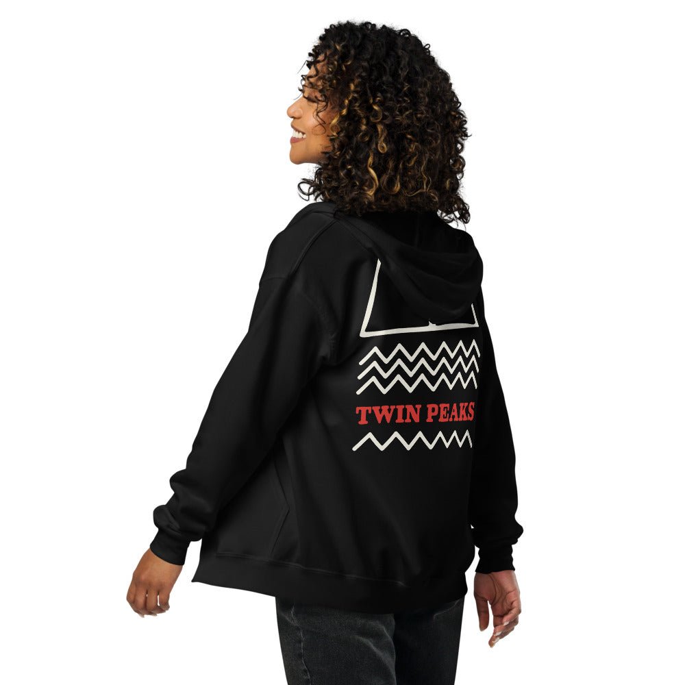 Twin Peaks City Unisex Heavy Blend Zip - Up Hoodie - Paramount Shop