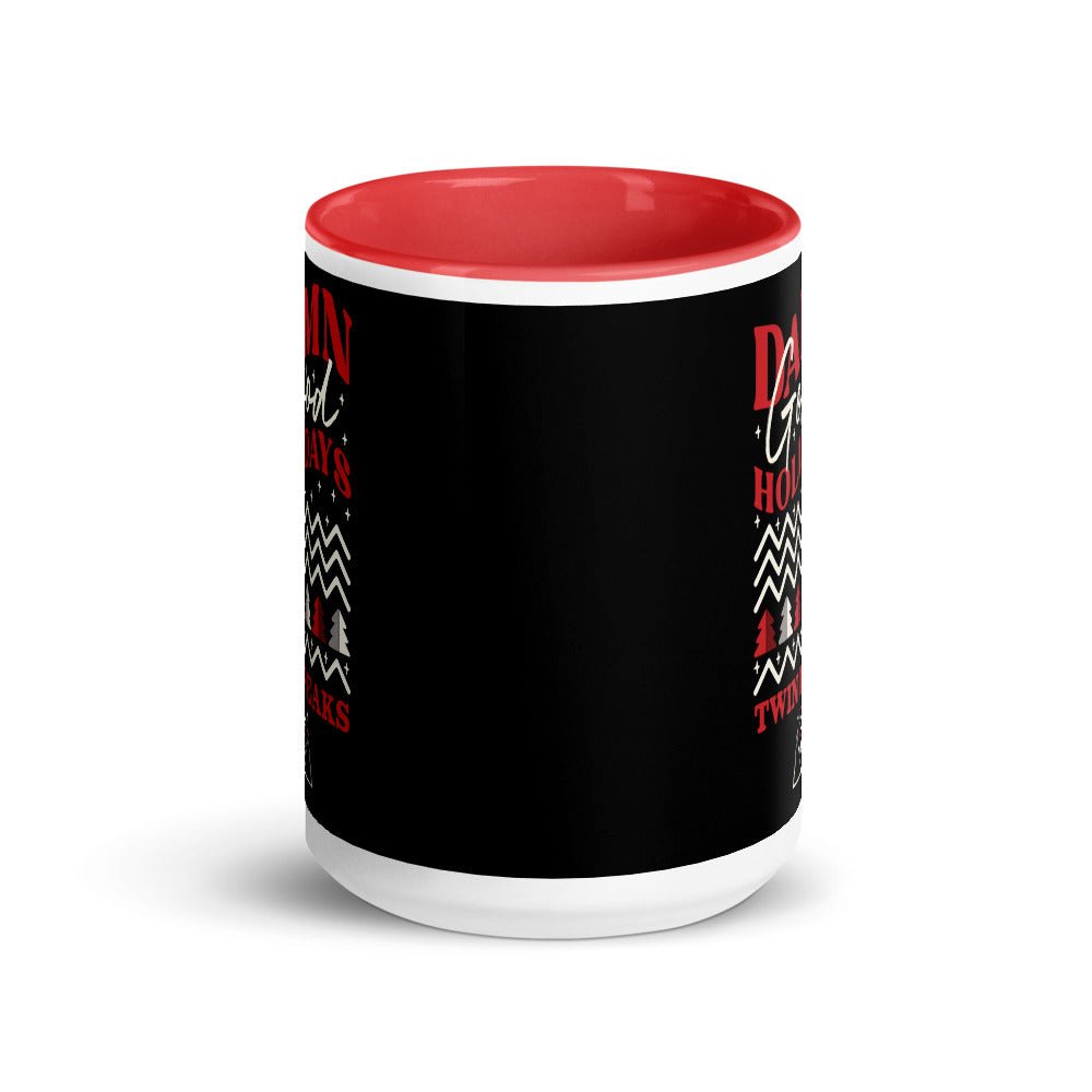 Twin Peaks Damn Good Holidays Two - Tone Mug - Paramount Shop