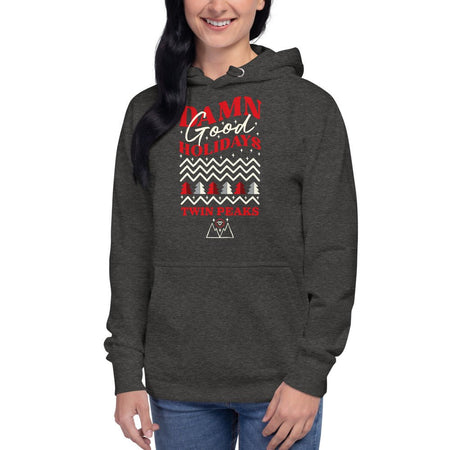 Twin Peaks Damn Good Holidays Unisex Premium Hoodie - Paramount Shop