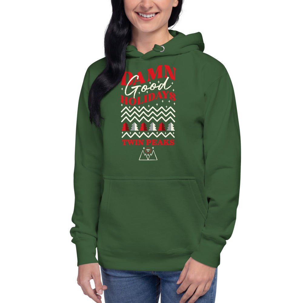 Twin Peaks Damn Good Holidays Unisex Premium Hoodie - Paramount Shop