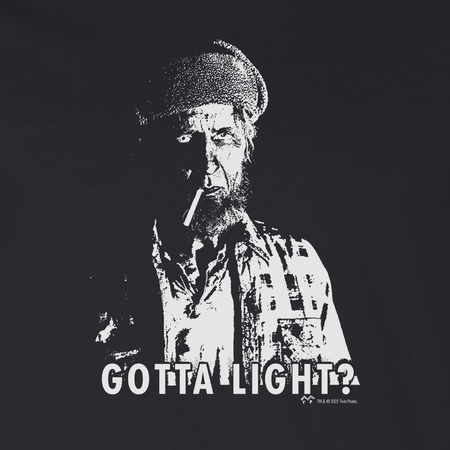Twin Peaks Gotta Light? Adult Long Sleeve T - Shirt - Paramount Shop