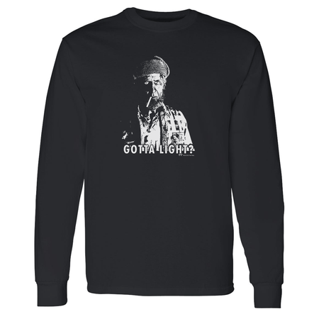 Twin Peaks Gotta Light? Adult Long Sleeve T - Shirt - Paramount Shop
