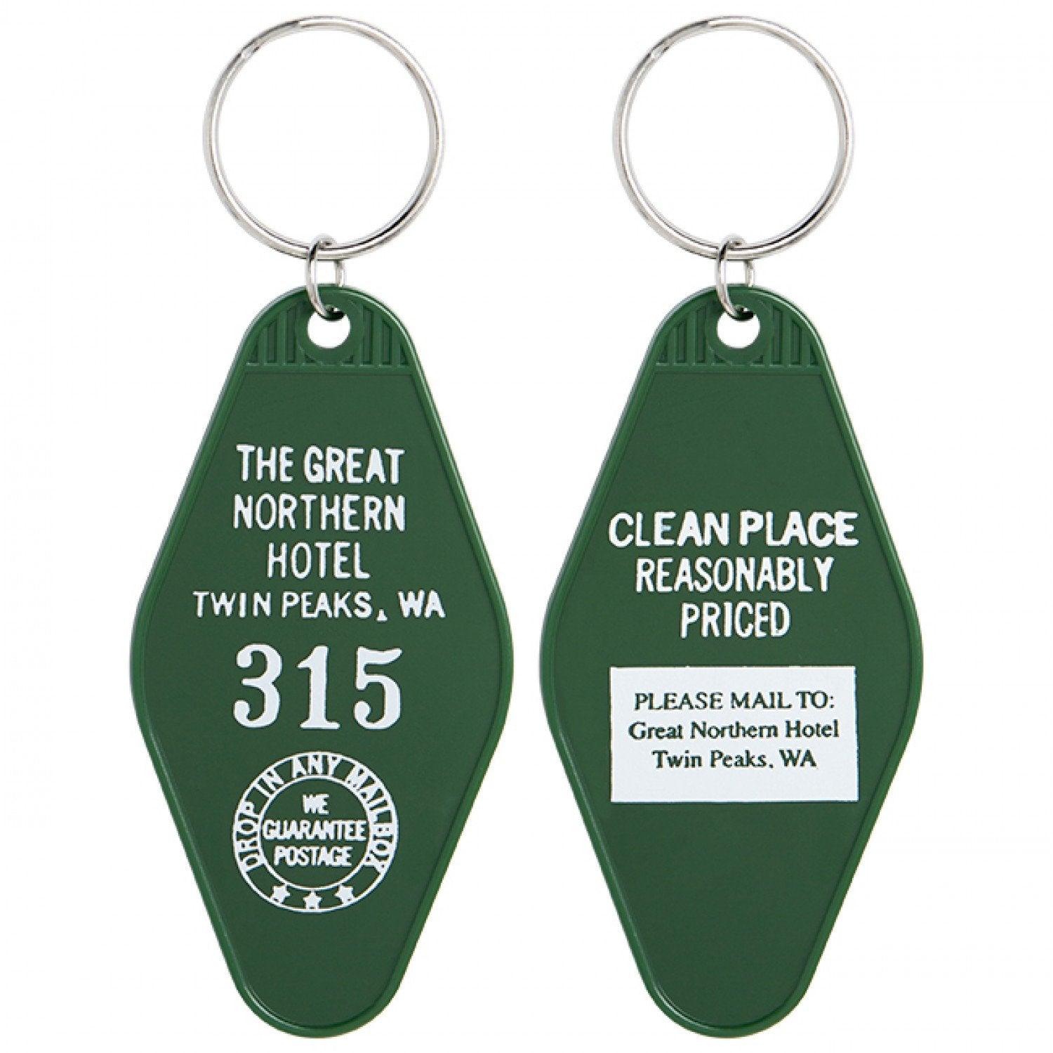 Twin Peaks Great Northern Hotel Room #315 Key Tag - Paramount Shop