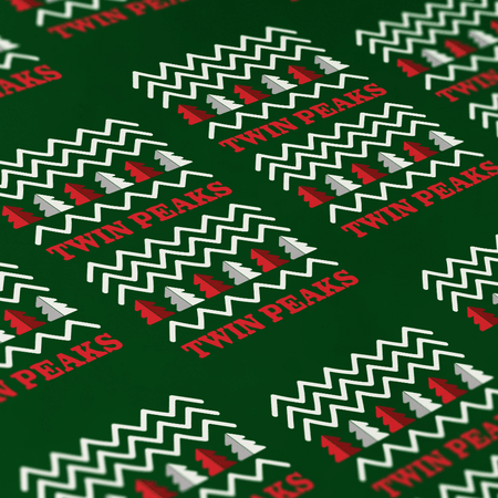 Twin Peaks Holiday Satin Gift Wrap - Paramount Shop