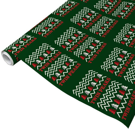 Twin Peaks Holiday Satin Gift Wrap - Paramount Shop