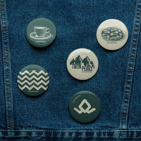 Twin Peaks Icons 5 Pin Set - Paramount Shop