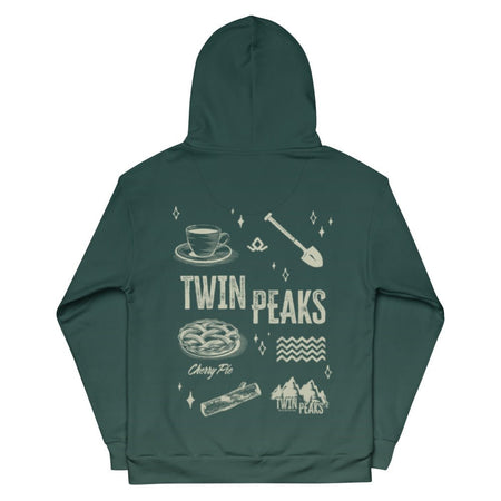 Twin Peaks Icons Hoodie - Paramount Shop