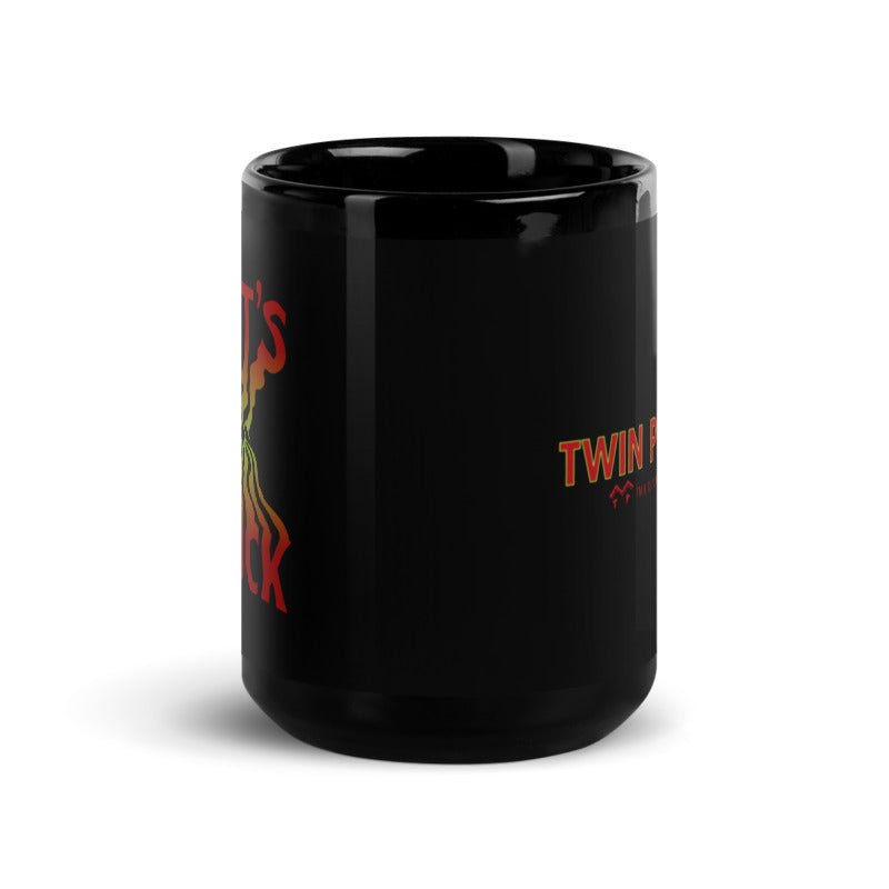 Twin Peaks Let's Rock Black Mug - Paramount Shop