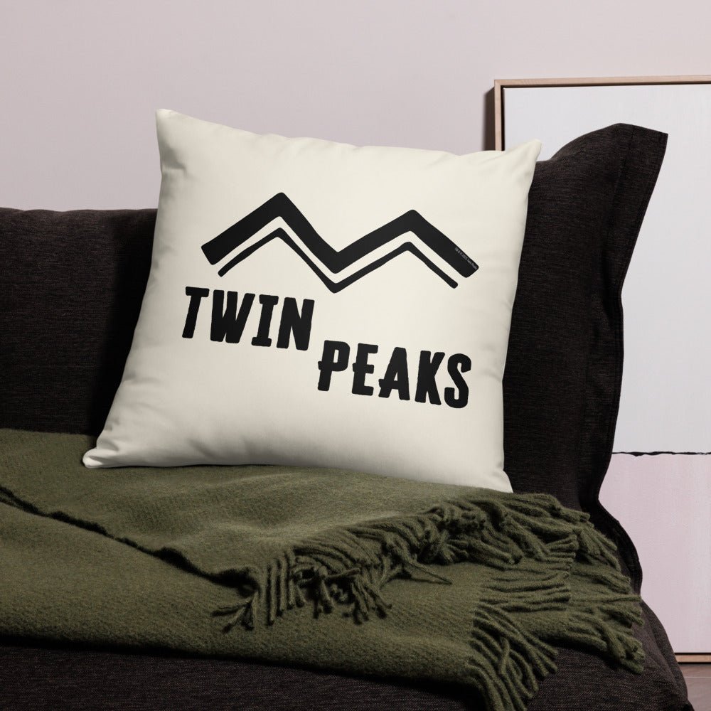 Twin Peaks Owl Card Throw Pillow - Paramount Shop