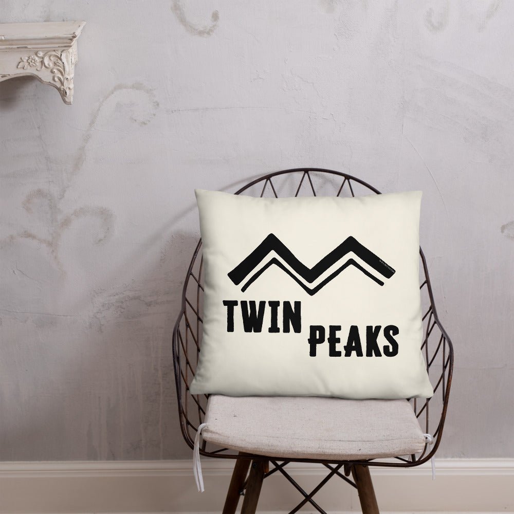 Twin Peaks Owl Card Throw Pillow - Paramount Shop