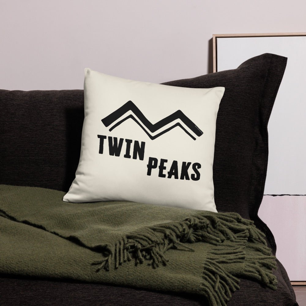 Twin Peaks Owl Card Throw Pillow - Paramount Shop