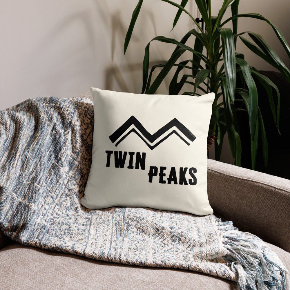 Twin Peaks Owl Card Throw Pillow - Paramount Shop