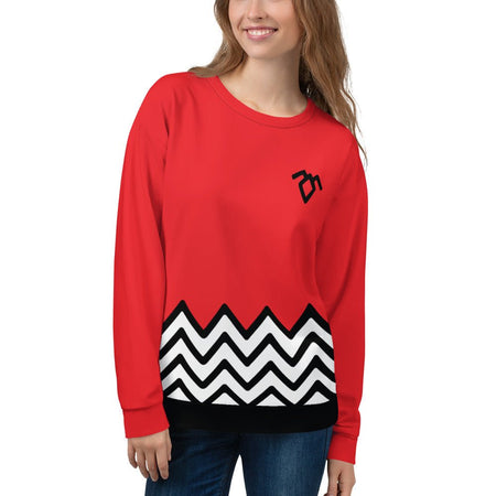 Twin Peaks Pattern Unisex Crew Neck Sweatshirt - Paramount Shop