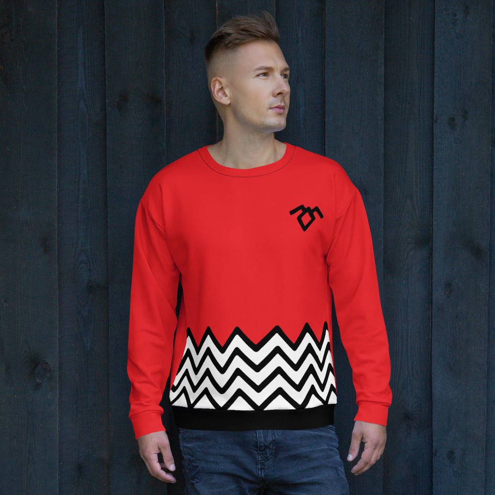 Twin Peaks Pattern Unisex Crew Neck Sweatshirt - Paramount Shop