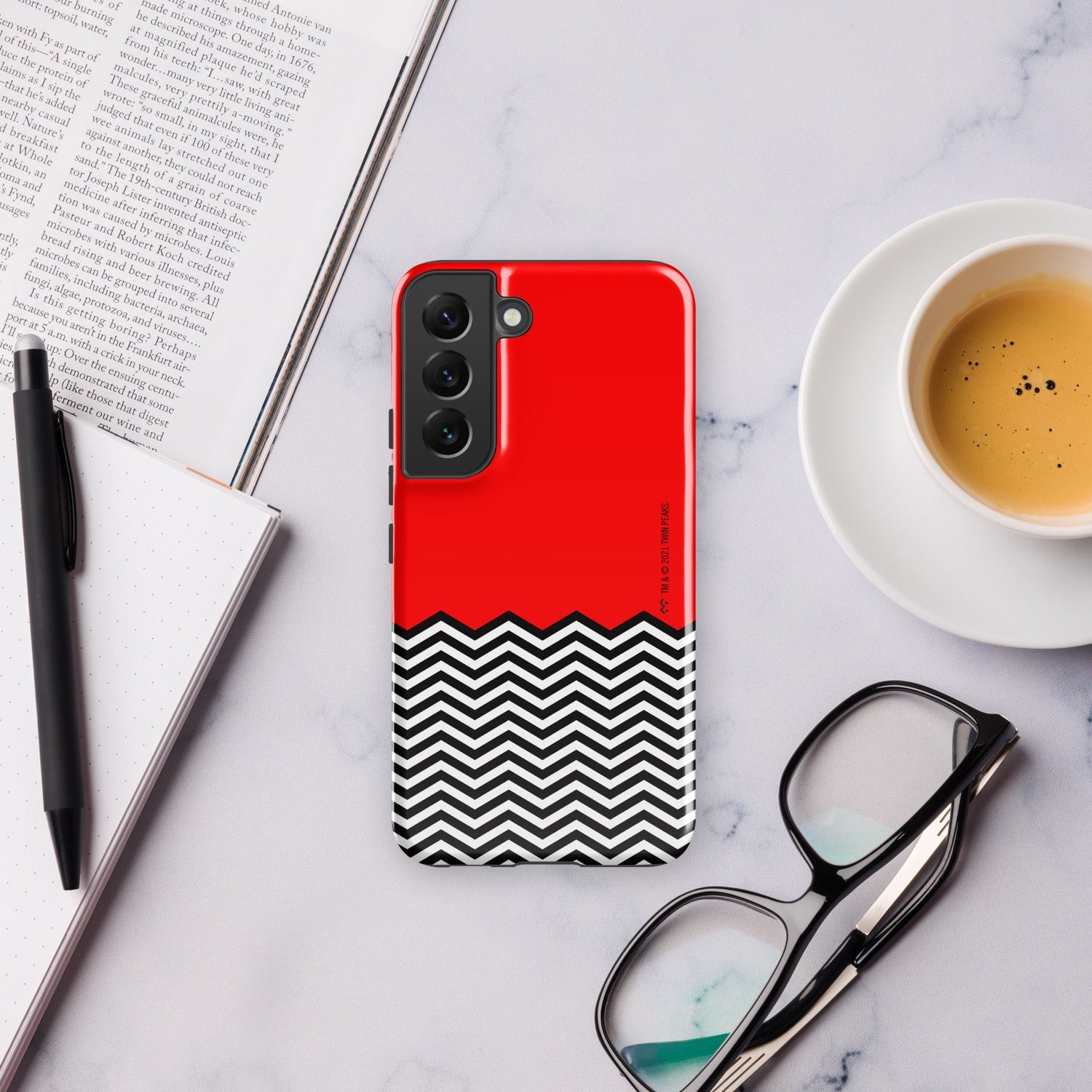 Twin Peaks Red Room Chevron Tough Phone Case - Samsung - Paramount Shop