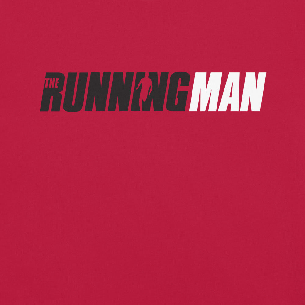 The Running Man Crosshairs Unisex T-Shirt Red