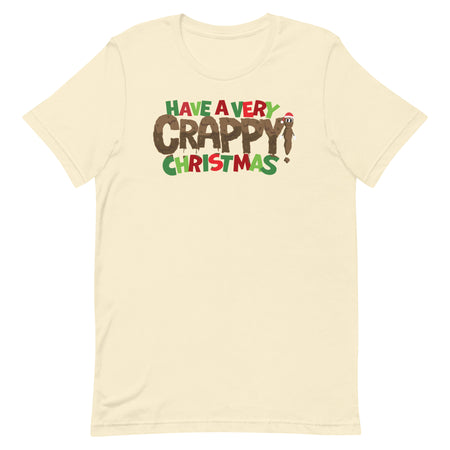 South Park Crappy Christmas t-shirt in black with holiday character graphic centered on the chest
