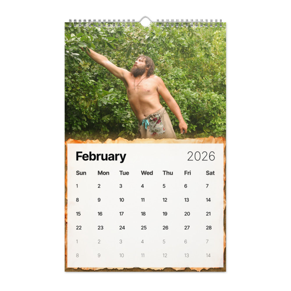 Survivor 2026 Wall Calendar